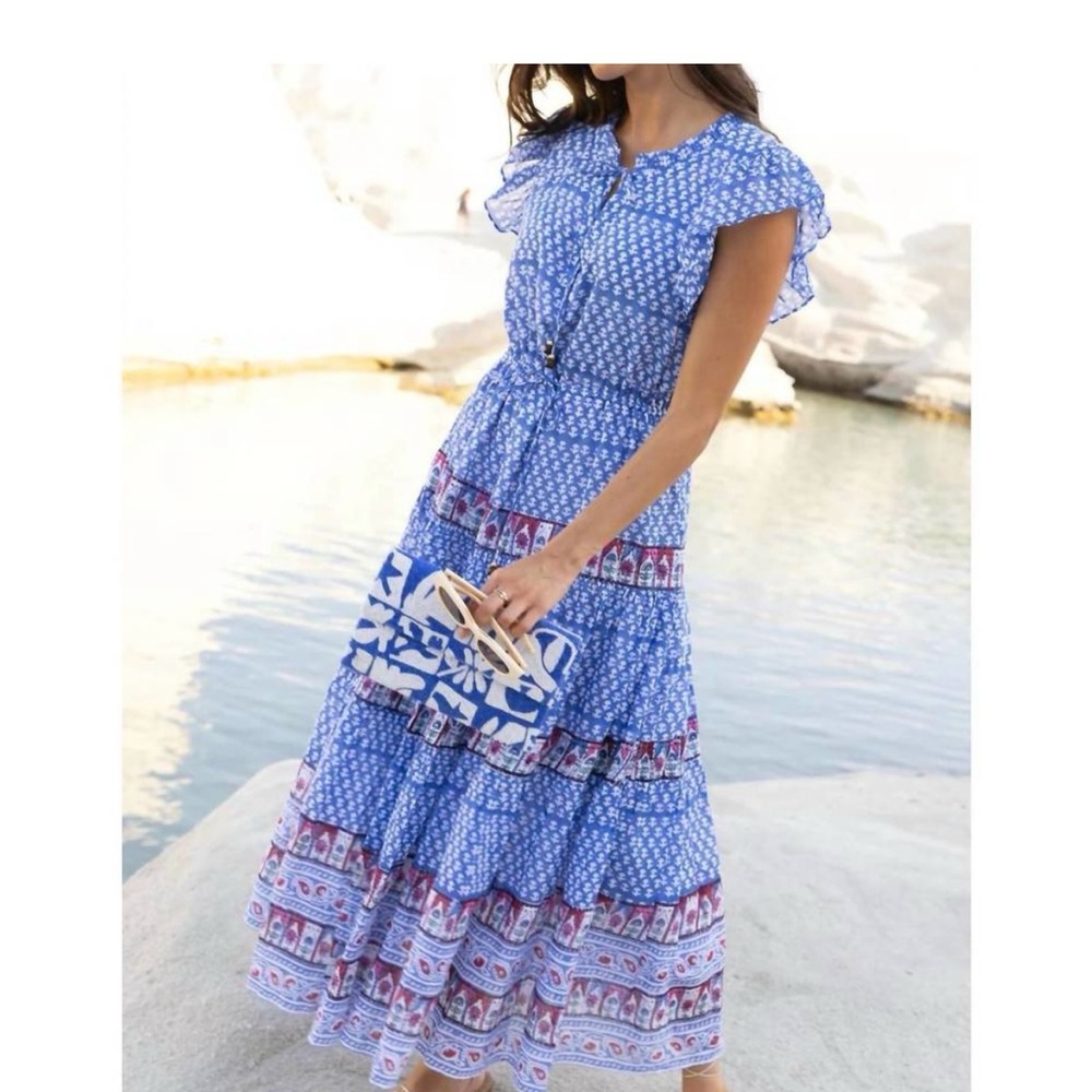 NWT Oliphant Cinched Flirty MIDI In Compania